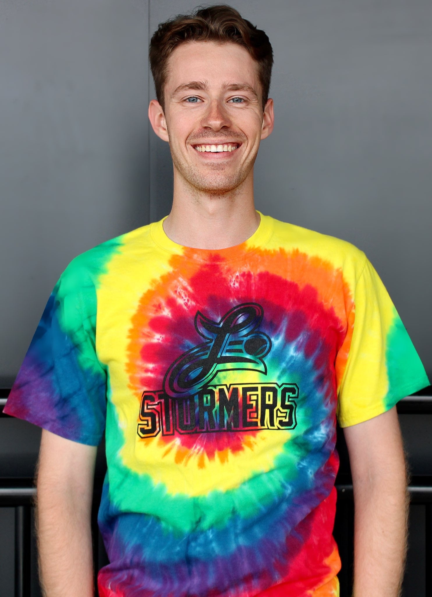 Braves Tie Dyed T-shirt, Rainbow